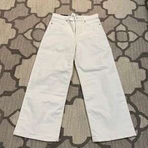 Banana Republic wide leg cropped jeans
